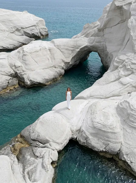 White Stone & Sea, AI generated and art directed by me